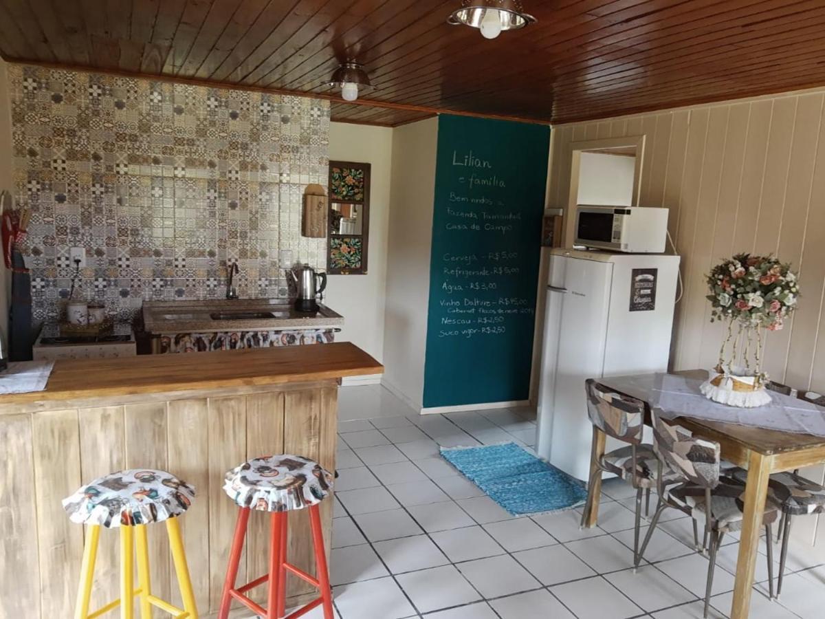 Fazenda Tamandua Casa De Campo - Cabana Coragem Villa Rio Rufino Екстериор снимка