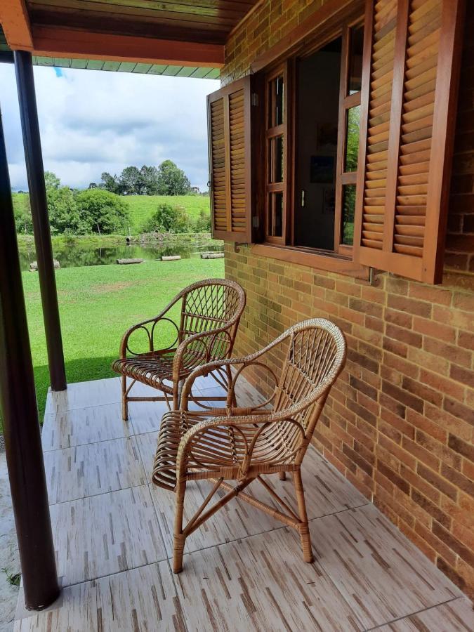 Fazenda Tamandua Casa De Campo - Cabana Coragem Villa Rio Rufino Екстериор снимка