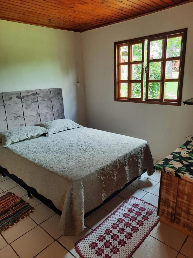 Fazenda Tamandua Casa De Campo - Cabana Coragem Villa Rio Rufino Екстериор снимка