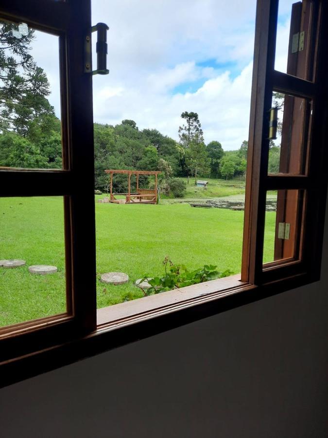 Fazenda Tamandua Casa De Campo - Cabana Coragem Villa Rio Rufino Екстериор снимка